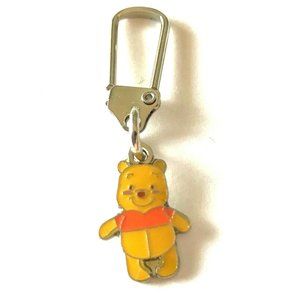 Vintage Disney Winnie The Pooh Bear Zipper Pull Purse Charm Vintage Disneyana